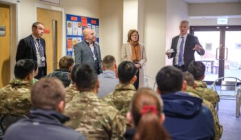 Talking to Forces Families with Veterans' Minister Al Carns